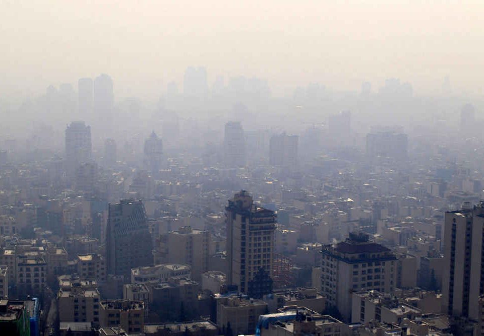 هوای آلوده شهر تهران